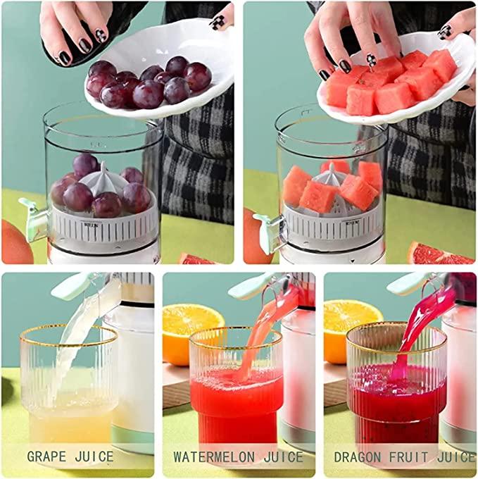 Portable USB Citrus Juicer – Rechargeable & Travel-Frien