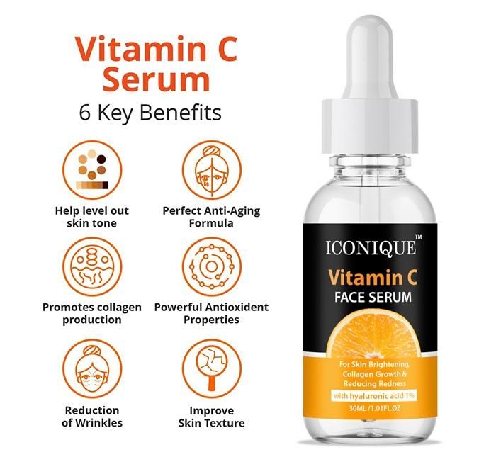 Vitamin C Face Hyaluronic Acid Serum 30ML h5swdg-k7
