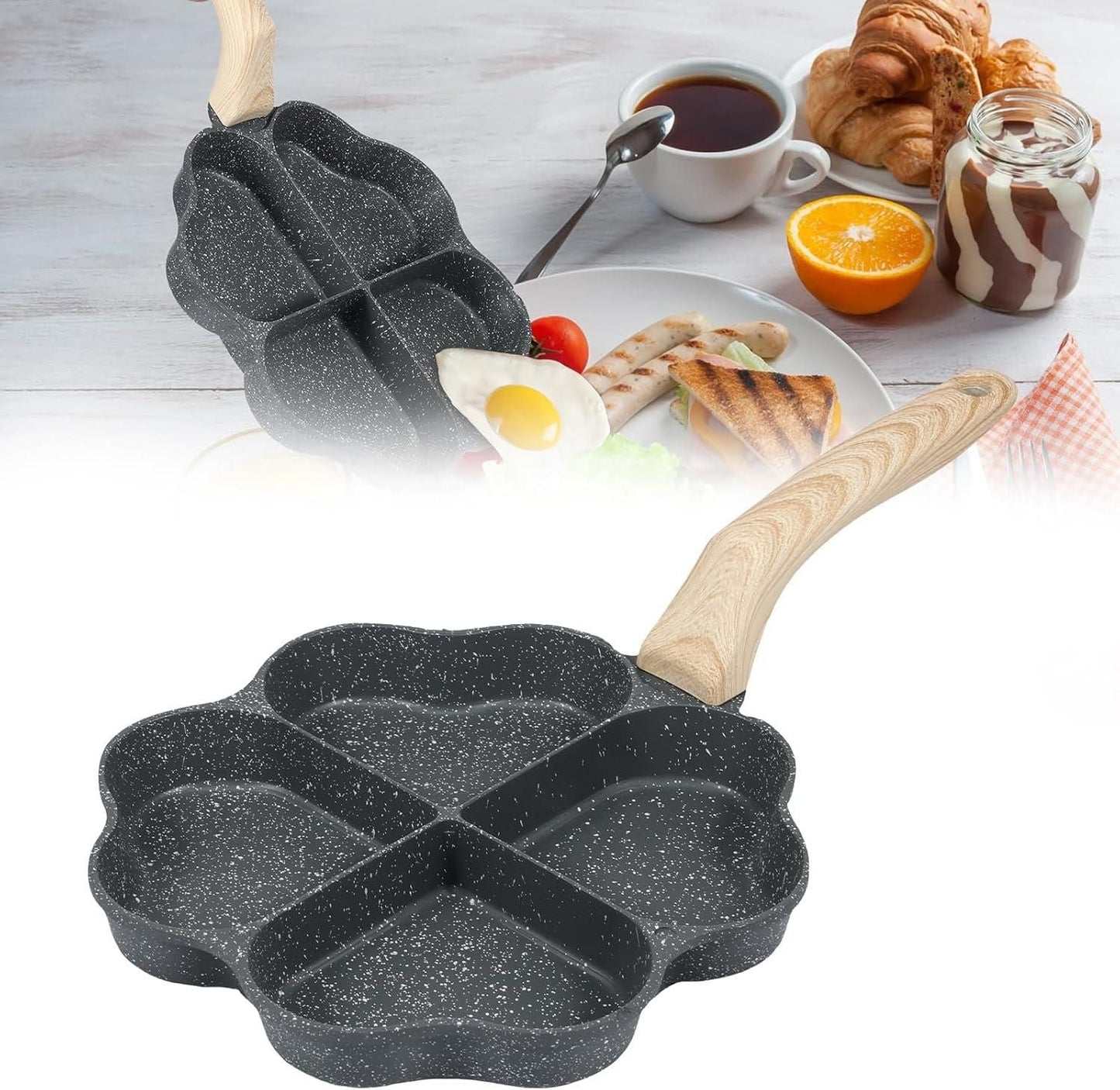 4 Holes Fry Pan h5swdg-k7