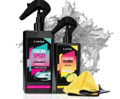 Coating Spray and Foam Car Cleaner 200ml (Combo) h5swdg-k7