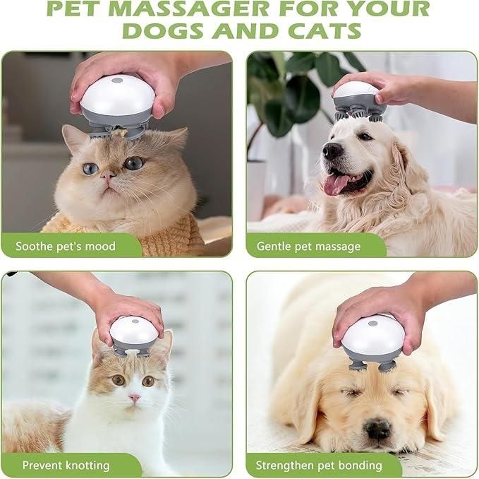 Electric Scalp Massager – Wireless, Waterproof & Rechargeable