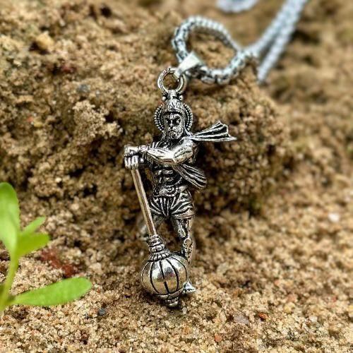 Lord Hanuman Chain With Pendant (Pack of 4) h5swdg-k7