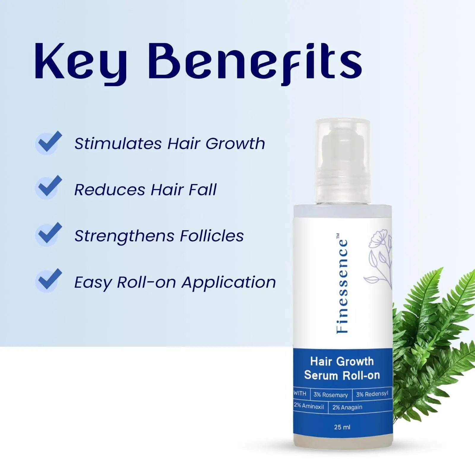 Rosemary Hair Growth Serum (Roll On) 25ml h5swdg-k7